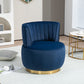 360 Degree Swivel Cuddle Barrel Accent Sofa Chair
