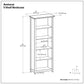 Amherst - Bookcase With Adjustable Shelves