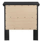 English Dovetailed Drawers Nightstand