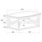 Arrize - Coffee And End Table Set With Scroll Legs