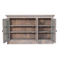 Triple Glazed Cabinet - Gray