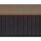 Channel - Cocktail Table With Casters - Black