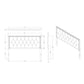 Chloe - Elegant Design Bed