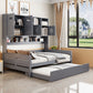 Daybed & All-In-One Cabinet And Shelf