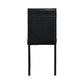 Metal Frame Dining Seats (Set of 4) - Black