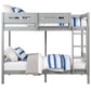 Edah - Twin Twin Bunk Bed - Gray