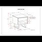 Lowry - Handcrafted End Table