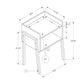 Accent Table, Side Contemporary & Modern Design