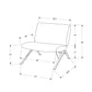Accent Chair, Armless, Fabric, Living Room, Bedroom, Contemporary, Modern