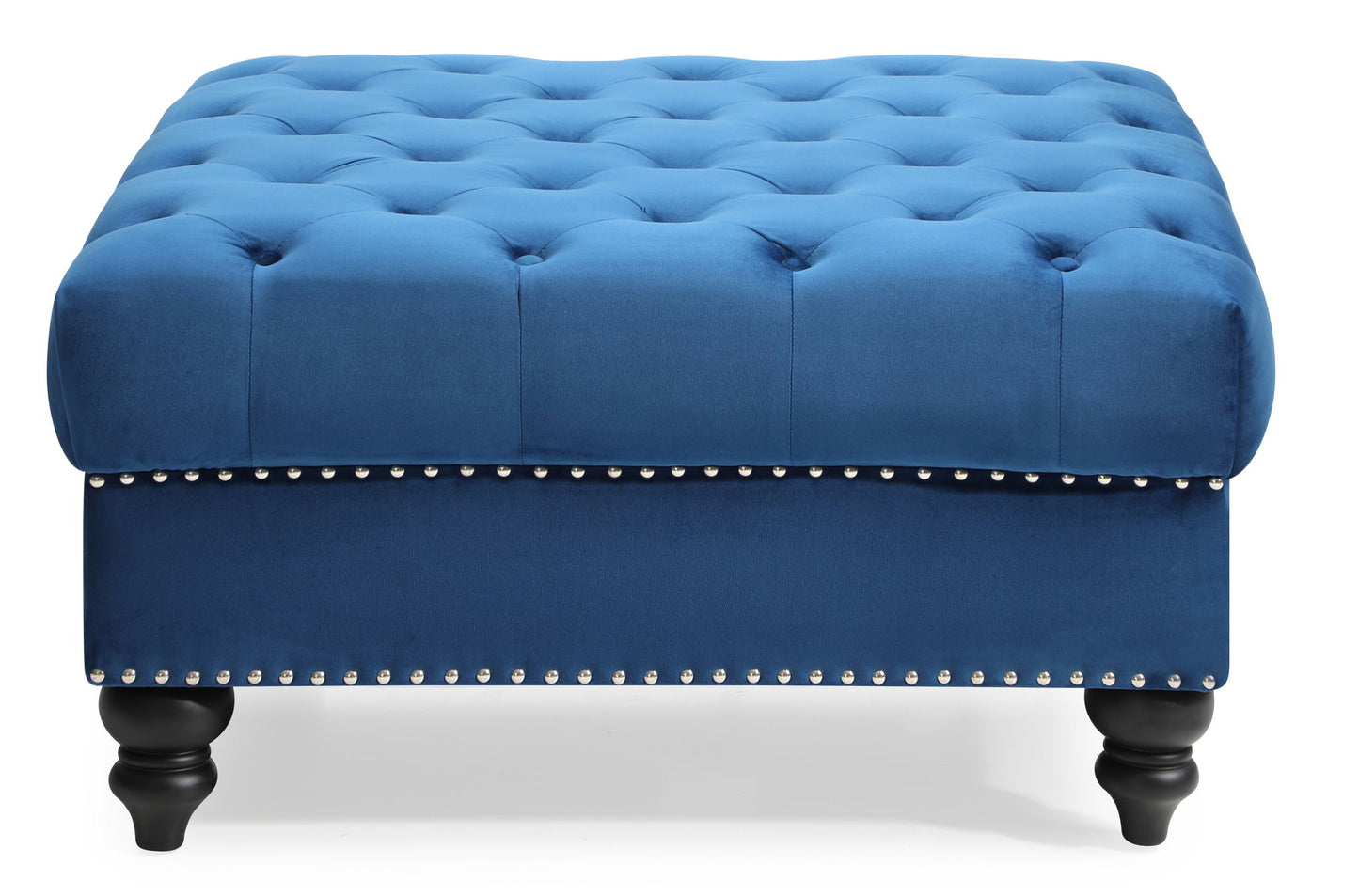 Ottoman - Navy Blue