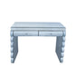 Console Table With 2 Drawers For Living Room - Silver