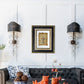 Lucian - Framed Antiqued Sculpture Print