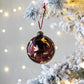 Christmas Ball Glass Decorative Hanging Ball Christmas Tree Ornaments, For Holiday Party Decorations
