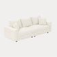 4 Seat Sofa, Modern Comfy Upholstered Sofa Cloud Couch, Deep Seat Couches With Soft Pillows