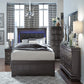 Shaker - Crocodile Metallic Nightstand