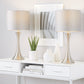 Lenuxe - Contemporary Semi Gloss Table Lamp (Set of 2)