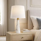 Enclave - Hydro Table Lamp With On / Off Switch Base Shade - Gold / White / White Marble