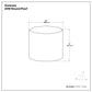 Vivienne - Upholstered Round Pouf