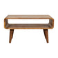 Solid Wood Open Media Unit