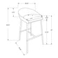 Swivel Stool Bar Height, Contemporary & Modern (Set of 2)