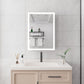 Bathroom Medicine Cabinet With Lights, LED Medicine Cabinet With Mirror, Lighted Medicine Cabinet With Defogger