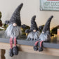 Christmas Gnomes Decorations, Christmas Table Home Ornaments For Holiday Party Gifts (Set of 4) - Gray