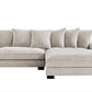 Luxe - Oversized 2 Piece Sectional Couches For Living Room, L Shaped Sofa With Chaise