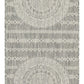 Sunshine - 5'3" X 7'3" Indoor, Outdoor Area Rug - Silver - Polypropylene
