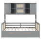 Daybed And All In One Cabinet And Shelf