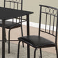 5 Pieces Dining Table Set, Small, Rectangular