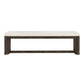 Backless Upholstered Dining Bench
