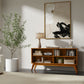 Draper - Handcrafted Low Bookcase