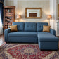 Convertible L Shaped Sectional Sleeper Sofa Bed, Saving Pull Out Couch