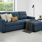 Convertible L Shaped Sectional Sleeper Sofa Bed, Saving Pull Out Couch