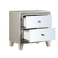 Sliverfluff - Mirrored Nightstand - Champagne