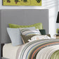 Bed, Upholstered, Transitional