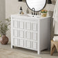 Bathroom Vanity Organizer With Sink, Combo Cabinet Set, Bathroom Storage Cabinet