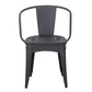Ambrosia - 3 Piece Bistro Set With Leaf Motifs Top And Seat