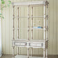 Adela - French Country Bookcase Display Storage Shelf Etageres - Antique White