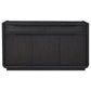 Bangor - 2 Drawer Dining Sideboard Server - Black