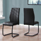 Dining Chair, Side, Upholstered For Dining Room, Contemporary & Modern (Set of 2)