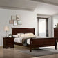 Louis Phillipe Sleigh Bed
