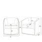 Luxurious Chair With 360 Degree Rotation