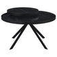 Shayne - Round Top Coffee Table With 2 Tier Design