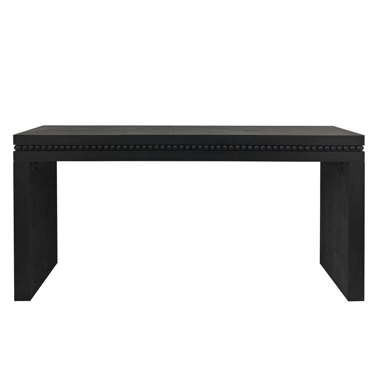 Modern Rustic Wood Table, Rectangular Living Room Center Table With Floating Top Design