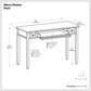 Warm Shaker - Desk - Tobacco Brown