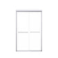 Modern Semi Frameless Double Sliding Shower Door
