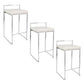 Fuji - Elegant Design Contemporary Stackable Counter Stool