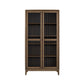 Display Cabinet - Latte / Peppercorn