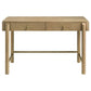 Benson - 2 Drawer Vanity Desk Makeup Table - Sand